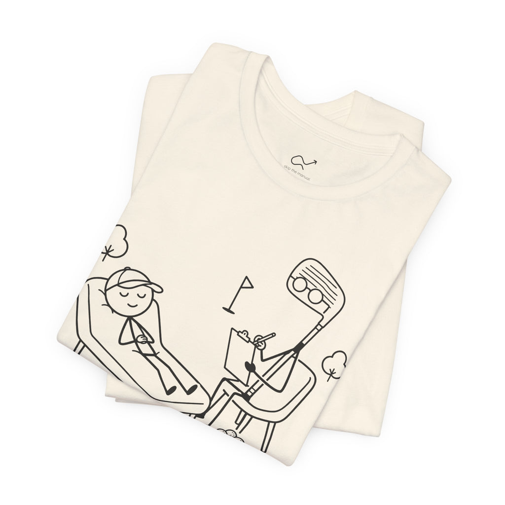 Golf = Terapia Camiseta