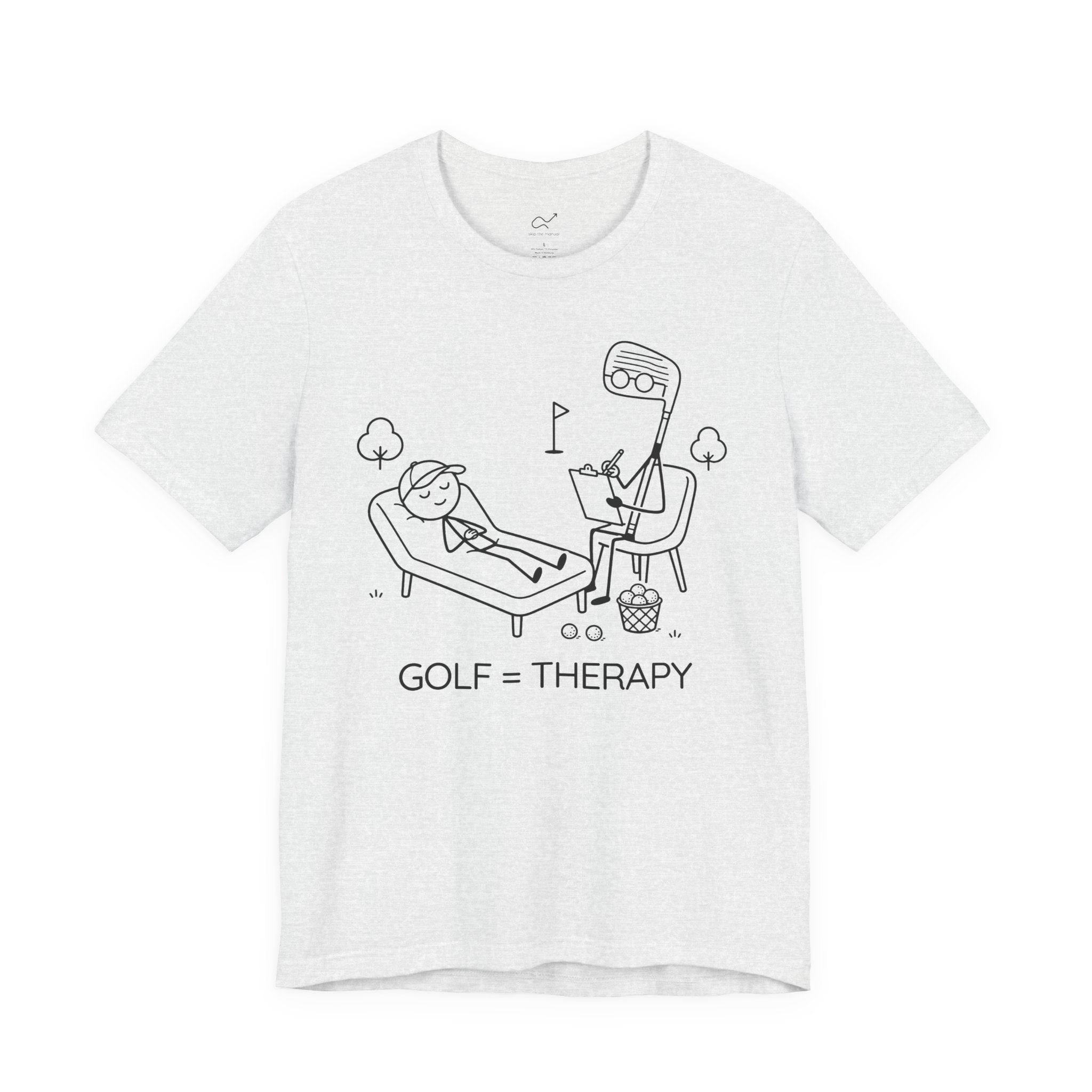 Golf = Terapia Camiseta