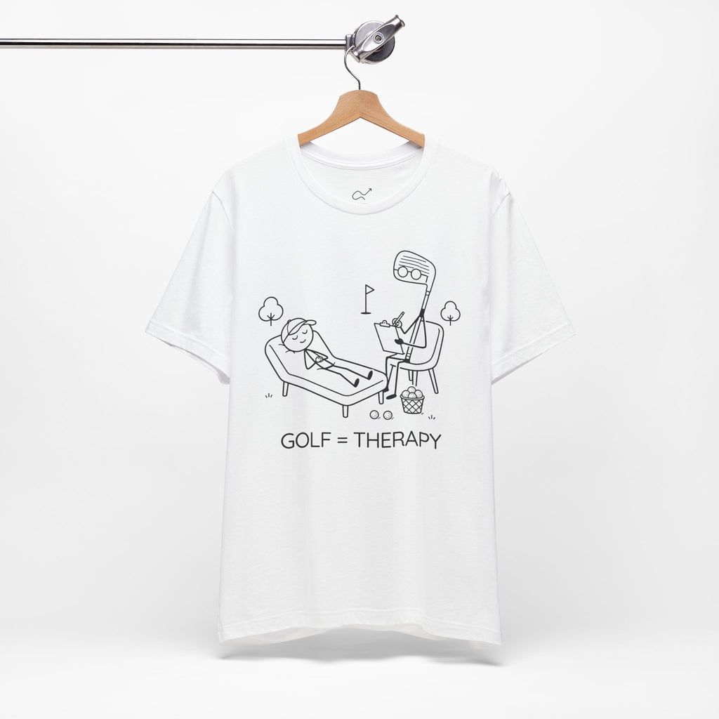 Golf = Terapia Camiseta