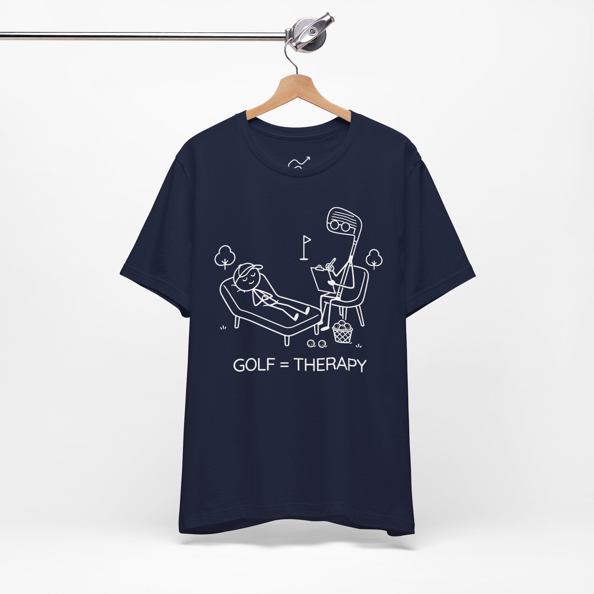 Golf = Terapia Camiseta