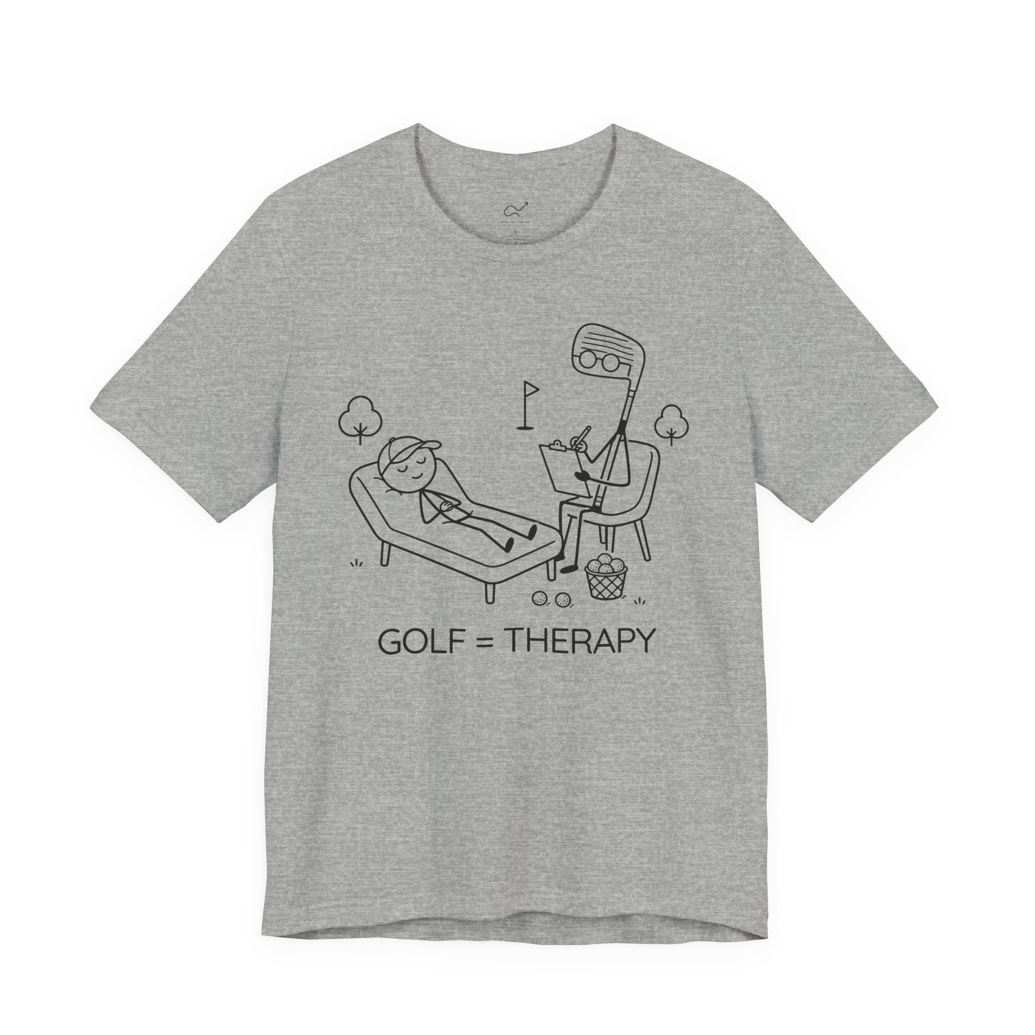 Golf = Terapia Camiseta