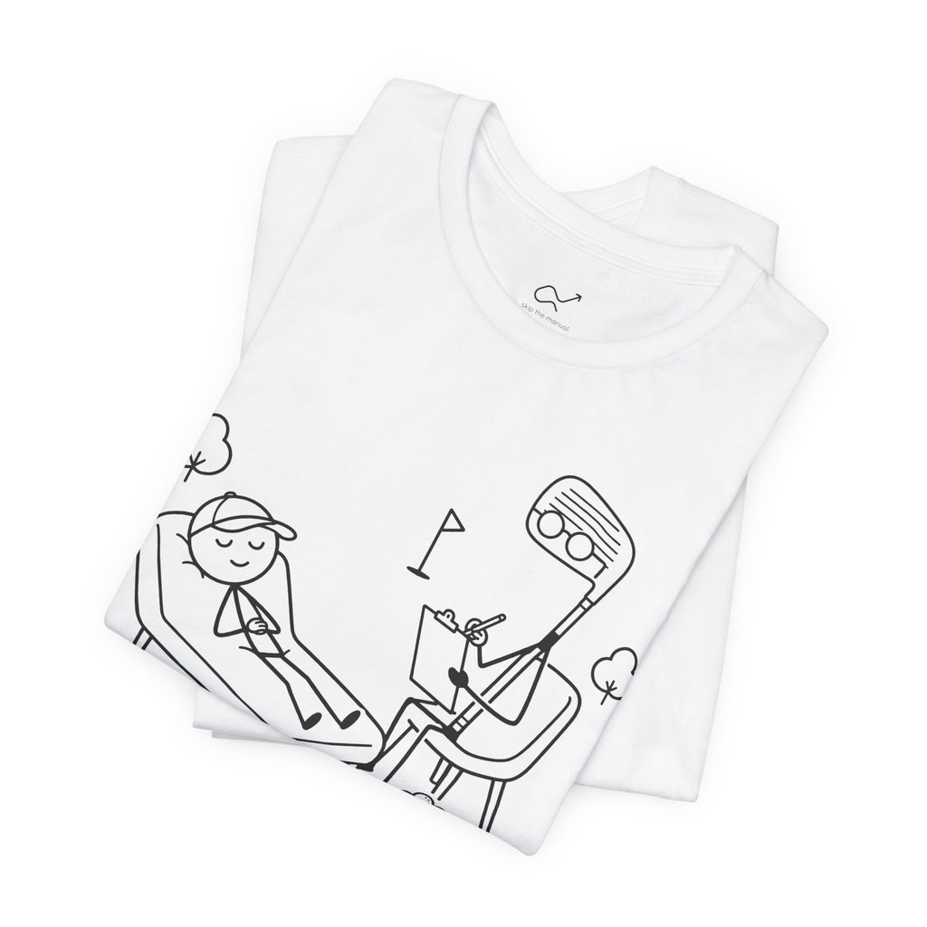 Golf = Terapia Camiseta