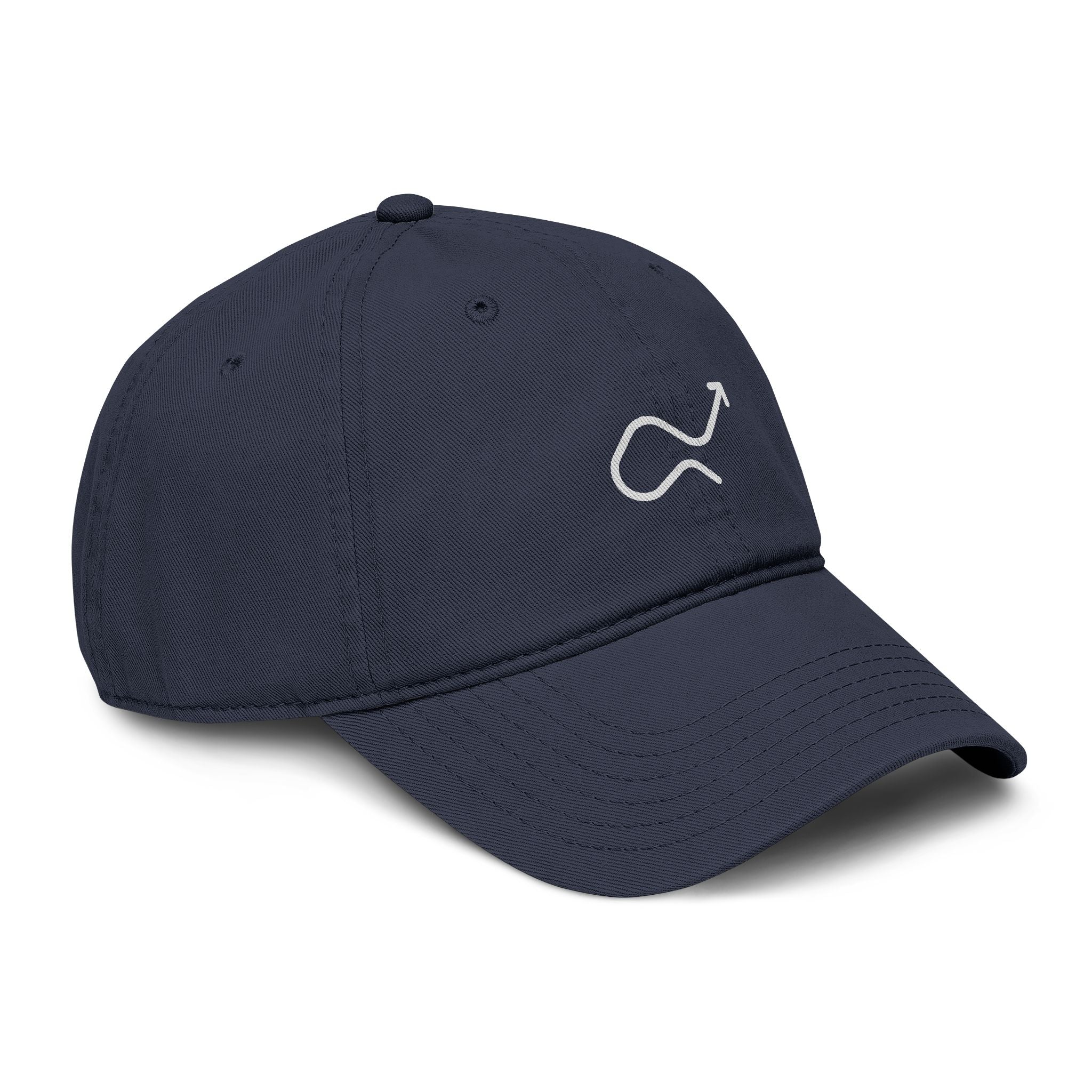 Skip the Manual Logo Washed Baseball Cap