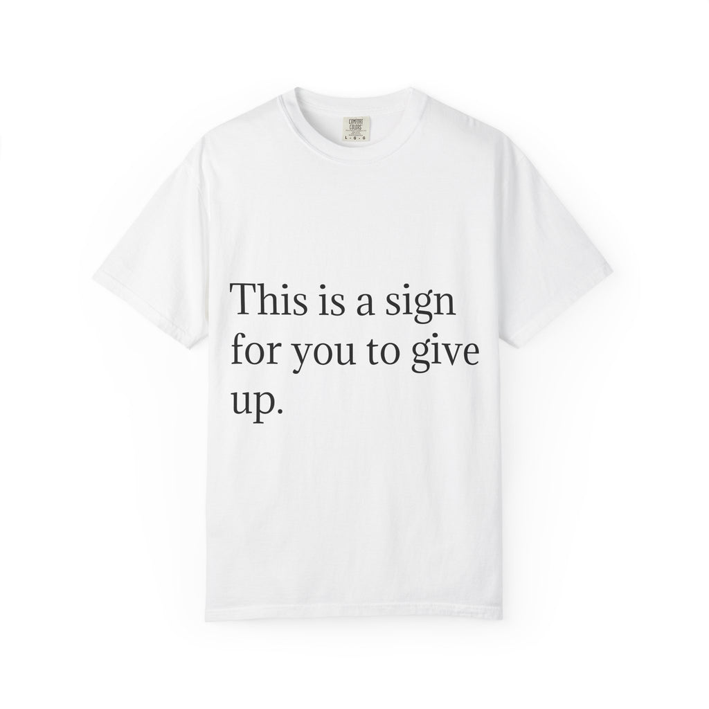 Unisex Garment-Dyed T-shirt