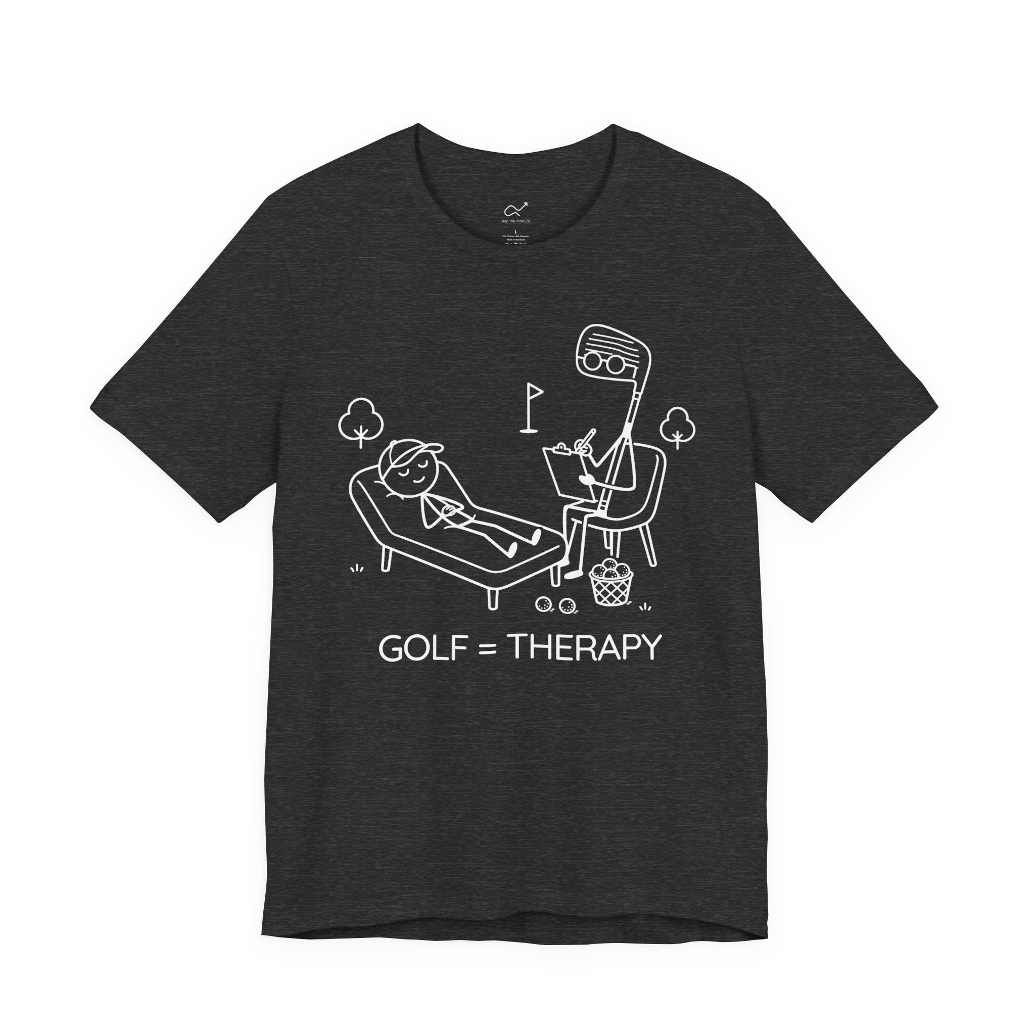 Golf = Terapia Camiseta