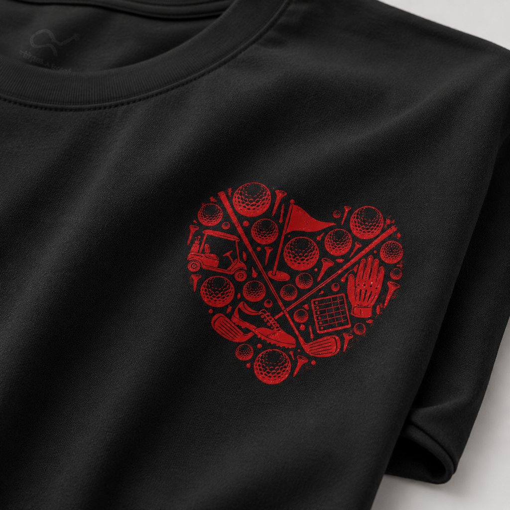 Golfentine’s Day T-Shirt