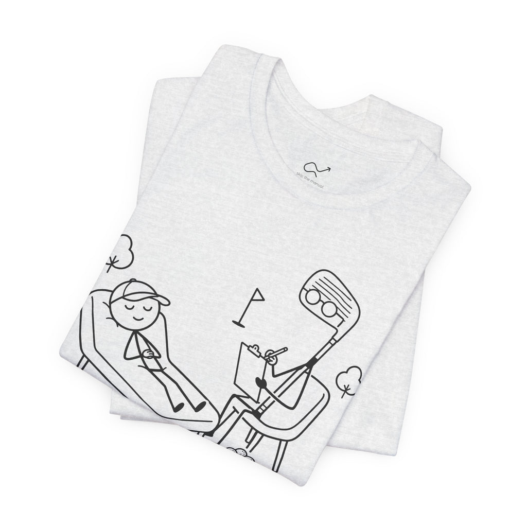 Golf = Terapia Camiseta