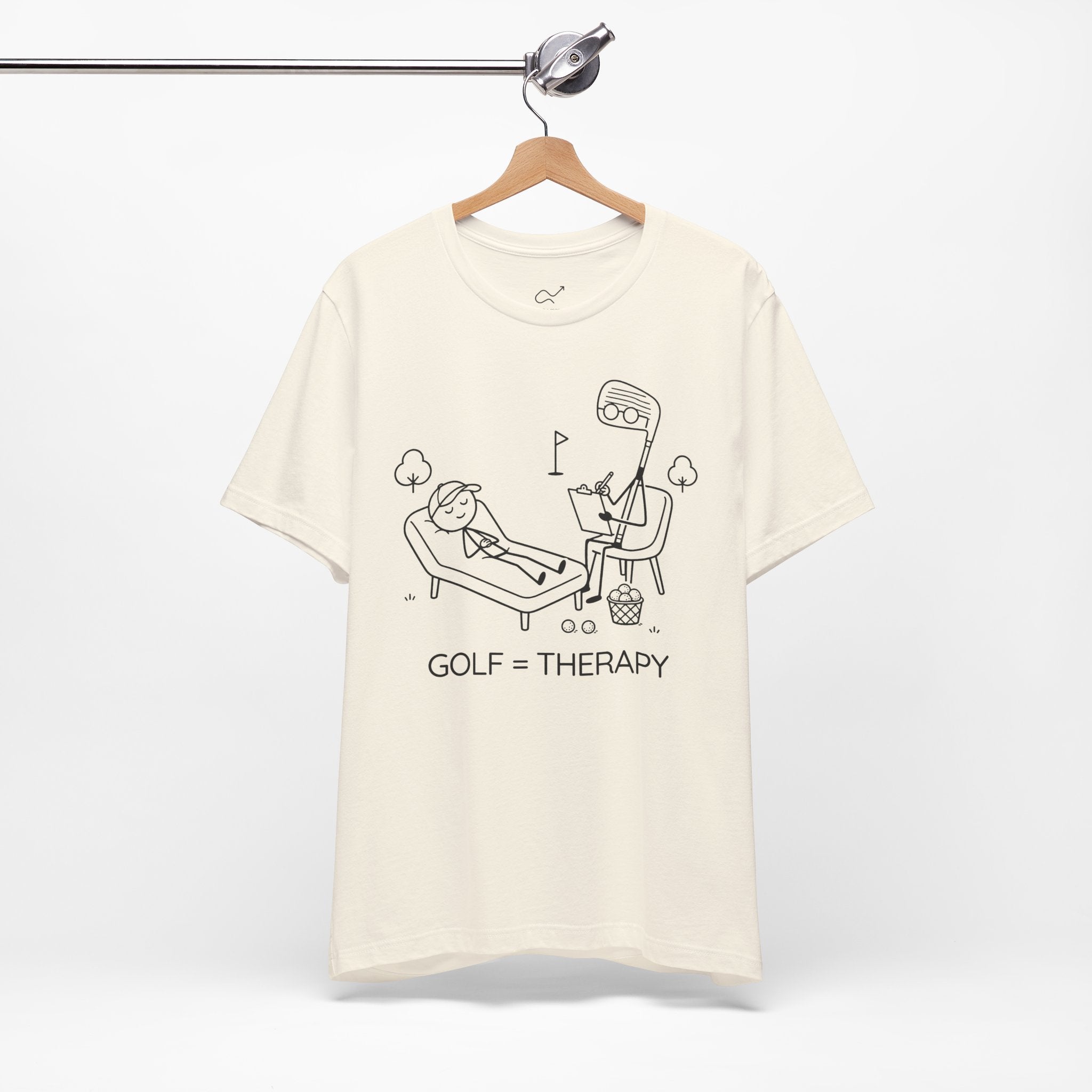 Golf = Terapia Camiseta