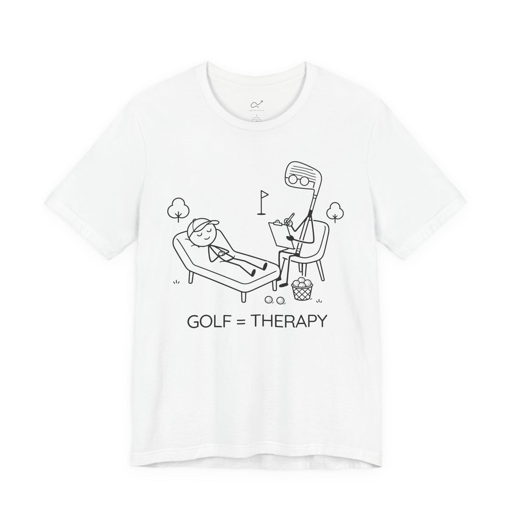 Golf = Terapia Camiseta
