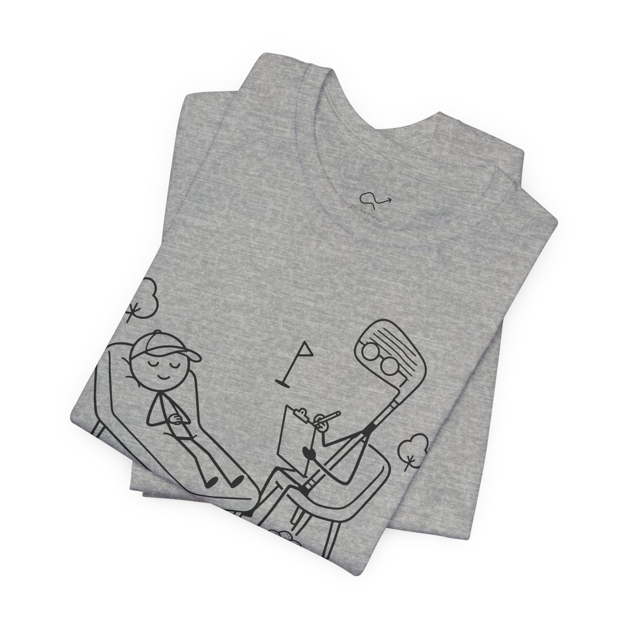 Golf = Terapia Camiseta